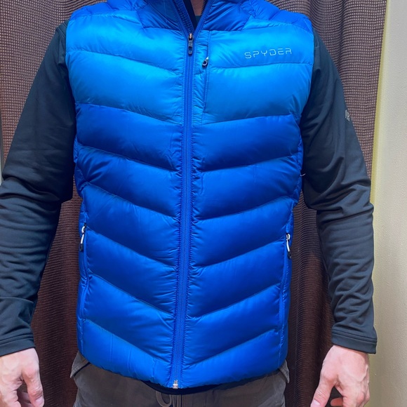 Men’s Spyder Down Vest - Picture 3 of 9